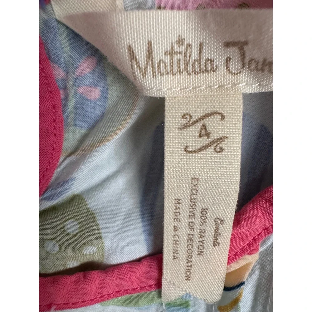 Matilda Jane The Adventure Begins Quiz Me Top Apples Pears Ruffles Girls Size 4‎